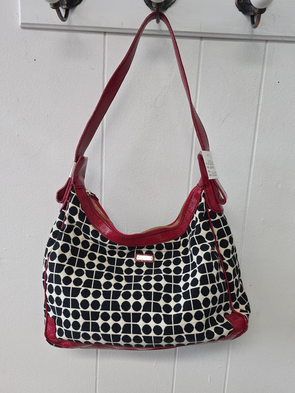 Vintage Kate Spade Y2k Bag Black White Red
